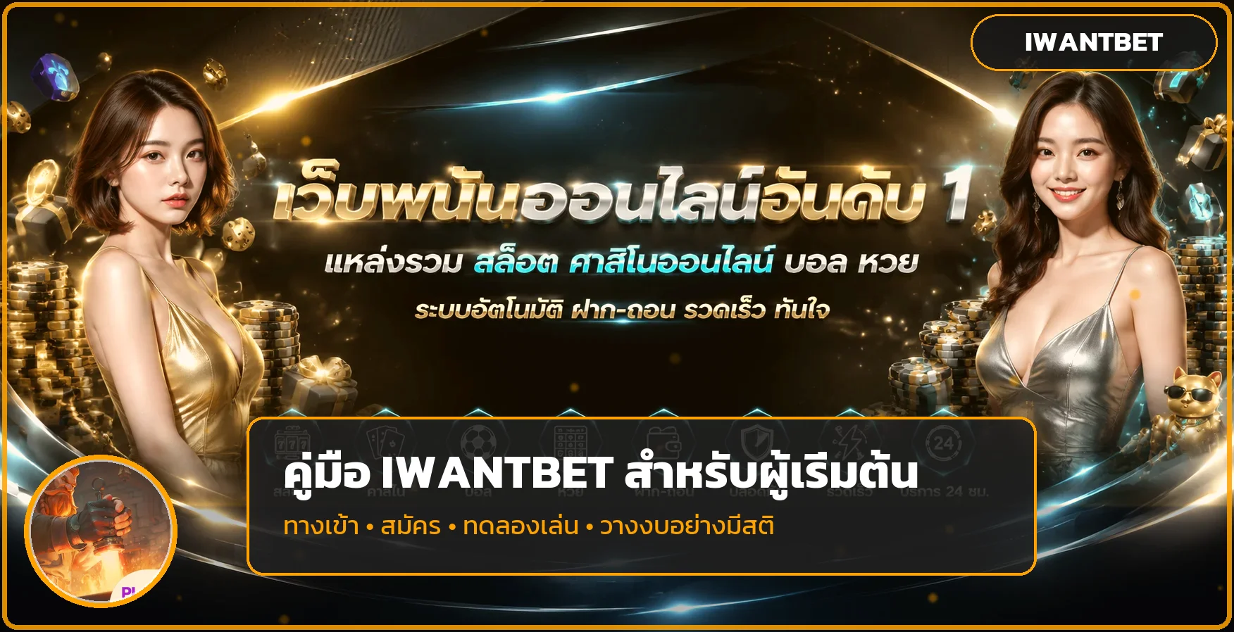 IWANTBET คู่มือทางเข้า สมัคร ทดลองเล่น และ RTP